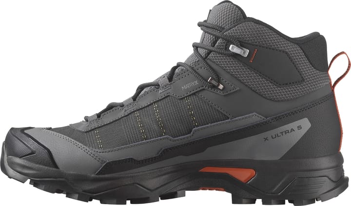 Salomon Men's X Ultra 5 Mid GORE-TEX Asphalt/castlerock/burnt Ochre Salomon