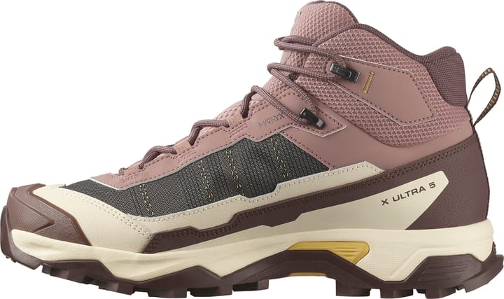Salomon Women's X Ultra 5 Mid GORE-TEX Burlwood/french Roast/rattan Salomon