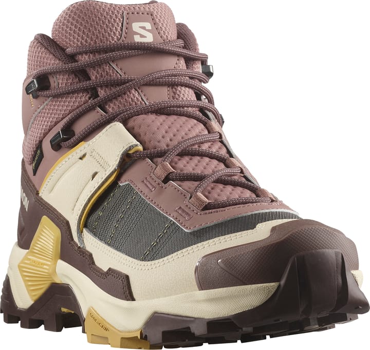 Salomon Women's X Ultra 5 Mid GORE-TEX Burlwood/french Roast/rattan Salomon