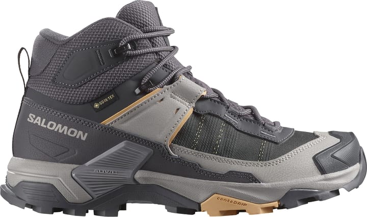 Salomon X Ultra 5 Mid Gore-Tex Nine Iron/gull/soft Clay Salomon