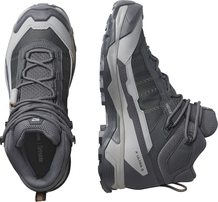 Salomon Women's X Ultra 5 Mid GORE-TEX Nine Iron/gull/soft Clay Salomon