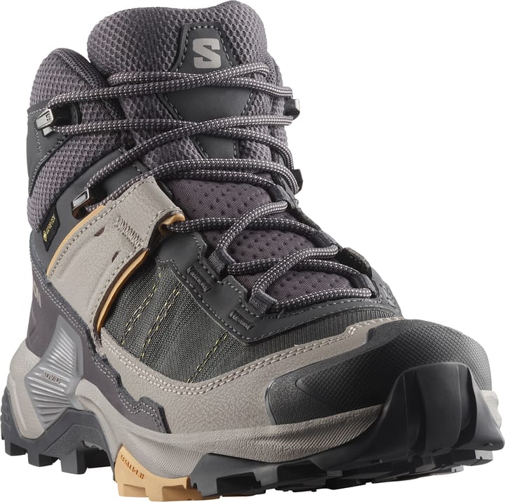 Salomon Women's X Ultra 5 Mid GORE-TEX Nine Iron/gull/soft Clay Salomon