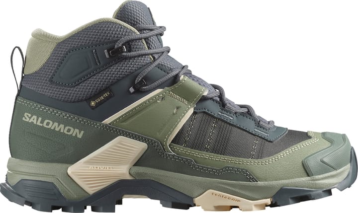 Salomon Women's X Ultra 5 Mid GORE-TEX Turbulence/sedona Sage/tender Peach Salomon