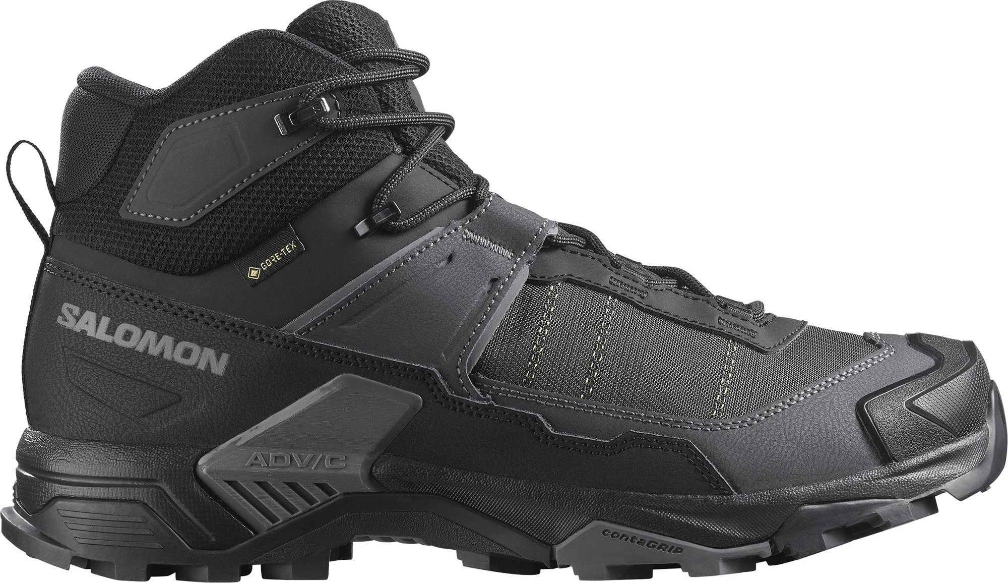 Salomon Men´s X Ultra 5 Mid Wide GORE-TEX Black/asphalt/castlerock