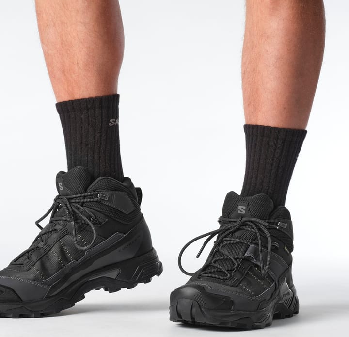 Salomon X Ultra 5 Mid Wide Gore-Tex Black/asphalt/castlerock Salomon
