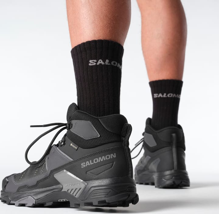 Salomon X Ultra 5 Mid Wide Gore-Tex Black/asphalt/castlerock Salomon