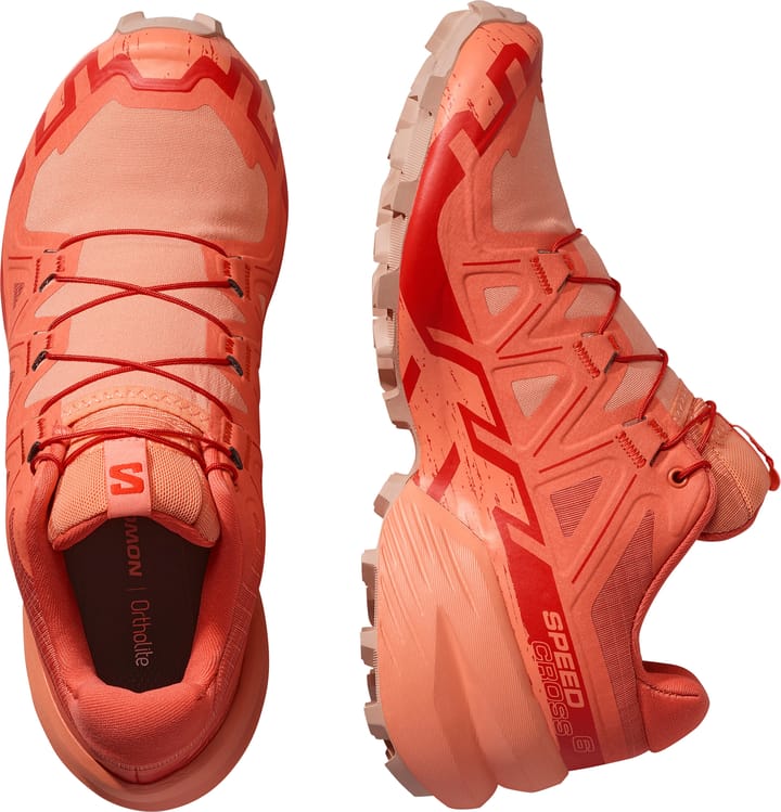Salomon Women's Speedcross 6 Emberglow/Fusion Coral/Flame Scarle Salomon
