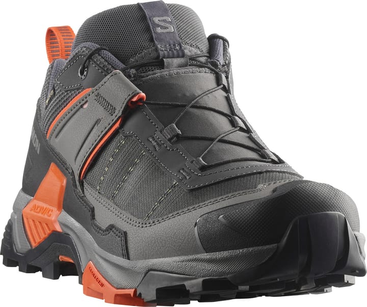 Salomon Men's X Ultra 5 GORE-TEX Asphalt/castlerock/burnt Ochre Salomon Salomon Men's X Ultra 5 GORE-TEX Asphalt/castlerock/burnt Ochre Salomon