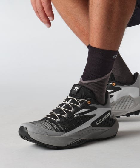 Salomon Men's Genesis Black / Alloy / Tumeric Salomon