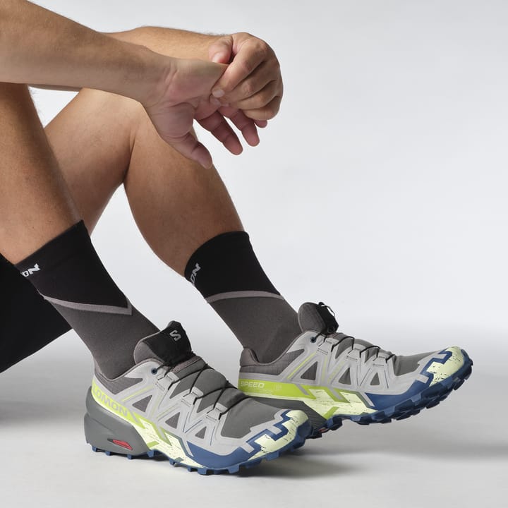 Salomon Men's Speedcross 6 Castlerock/lime Cream/poseidon Salomon