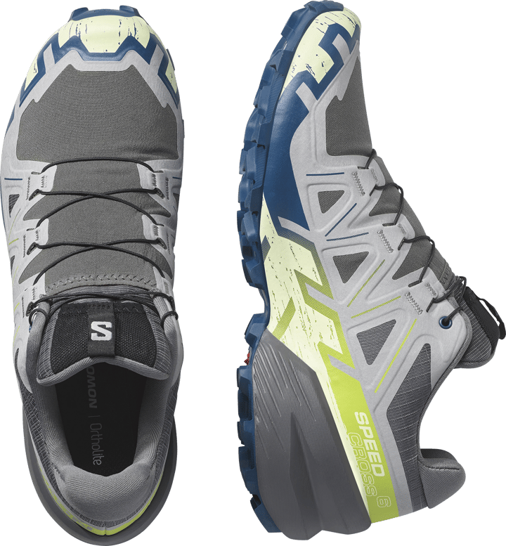 Salomon Men's Speedcross 6 Castlerock/lime Cream/poseidon Salomon