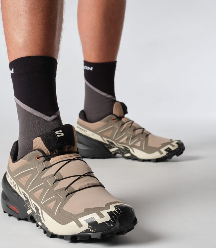 Salomon Men's Speedcross 6 Natural / Black / Almond Milk Salomon