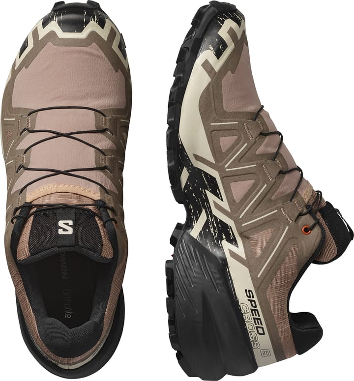 Salomon Men's Speedcross 6 Natural / Black / Almond Milk Salomon Salomon Men's Speedcross 6 Natural / Black / Almond Milk Salomon
