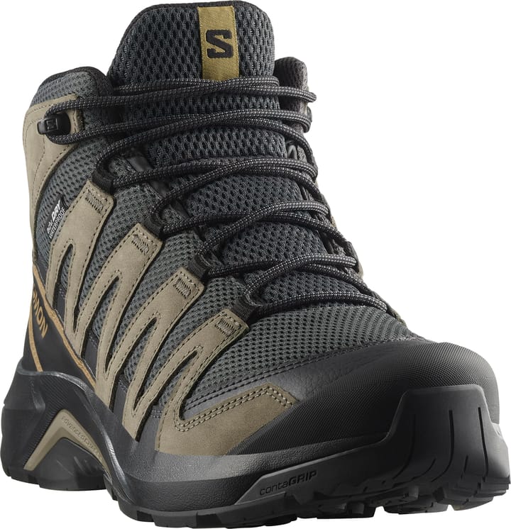 Salomon Men's X-Adventure Recon Mid GORE-TEX Asphalt/falcon/coyote Brown Salomon