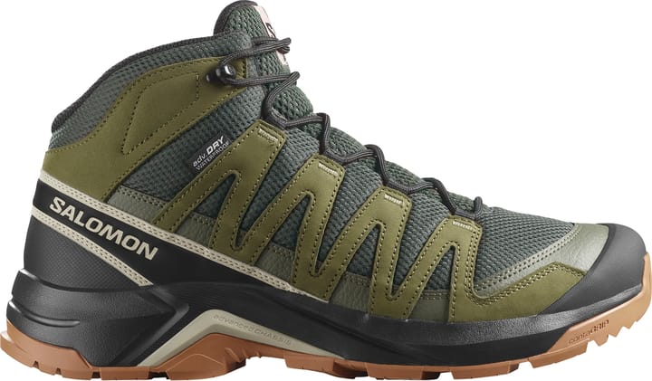 Salomon Men's X-Adventure Recon Mid GORE-TEX Peat/martini Olive/oxford Tan Salomon