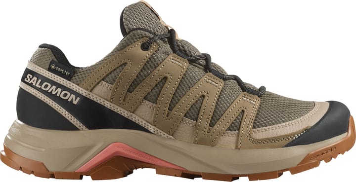 Salomon Women's X-Adventure Recon GORE-TEX Falcon/desert Tan/hyma Pink Salomon