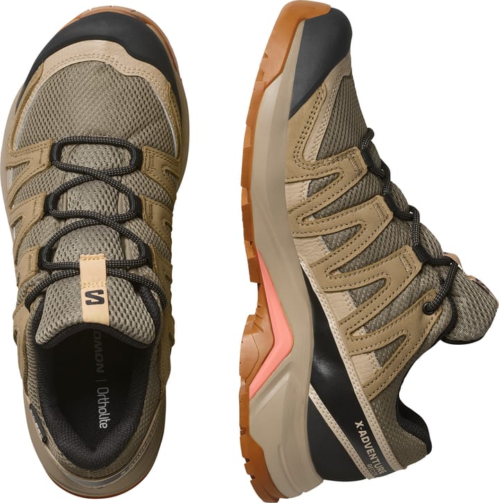 Salomon Women's X-Adventure Recon GORE-TEX Falcon/desert Tan/hyma Pink Salomon