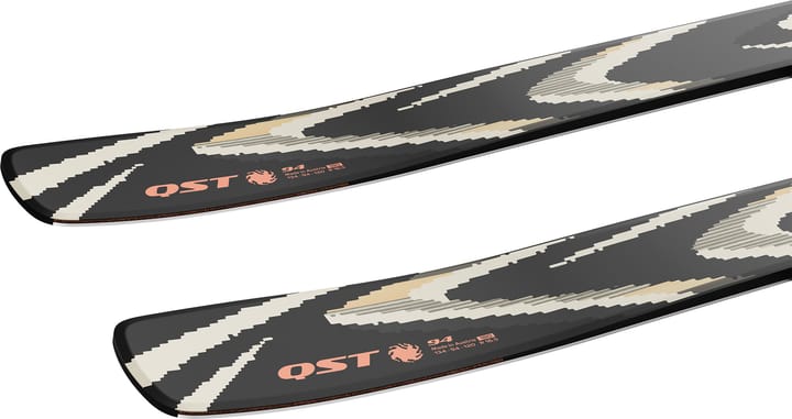 Salomon N Qst 94 Black Black / Almond Milk / Fusion Coral Salomon Salomon N Qst 94 Black Black / Almond Milk / Fusion Coral Salomon
