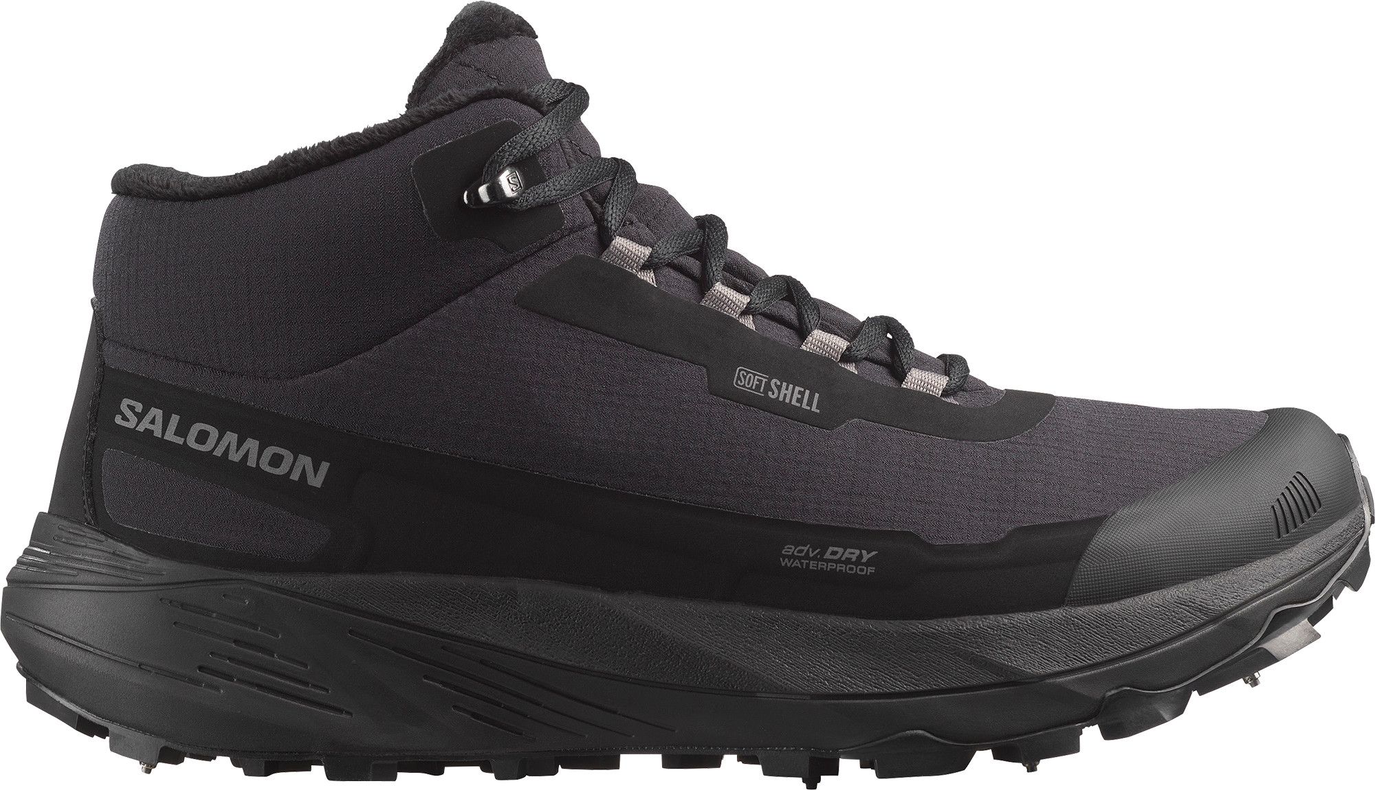 Salomon Unisex Shelter Spike Waterproof Black/Castlerock/Black