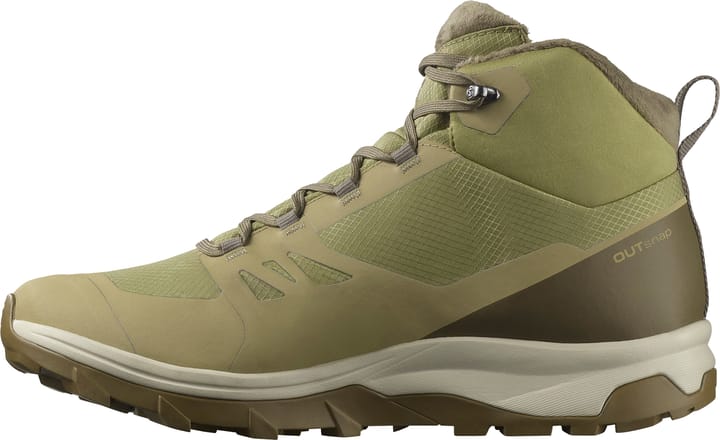 Salomon Men's Outsnap CSWP Aloe/Stone Gray/Coyote Brown Salomon