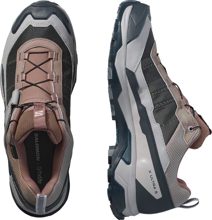 Salomon Men's X Ultra 5 GORE-TEX Iron/Dark Navy/Gull Salomon