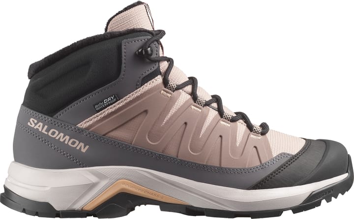 Salomon Women's X-Adventure Coldrush Waterproof Etherea / Iron / Mahogany Rose Salomon