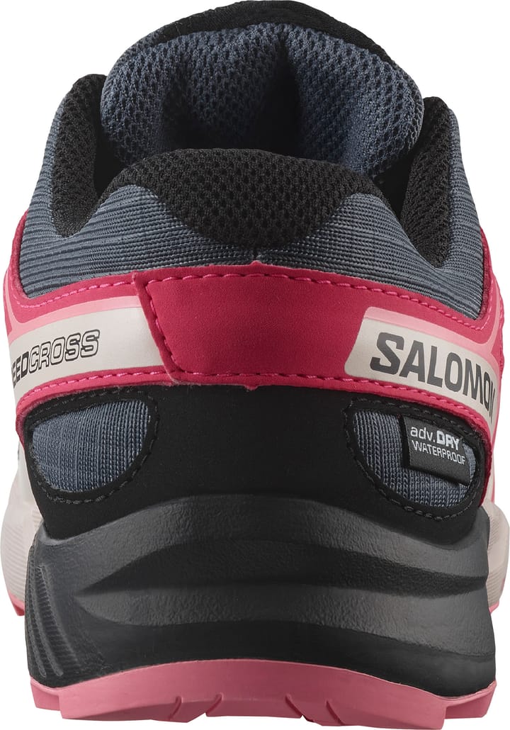 Salomon Junior Speedcross Waterproof Grisaille/Hushed Violet/Rouge Red Salomon
