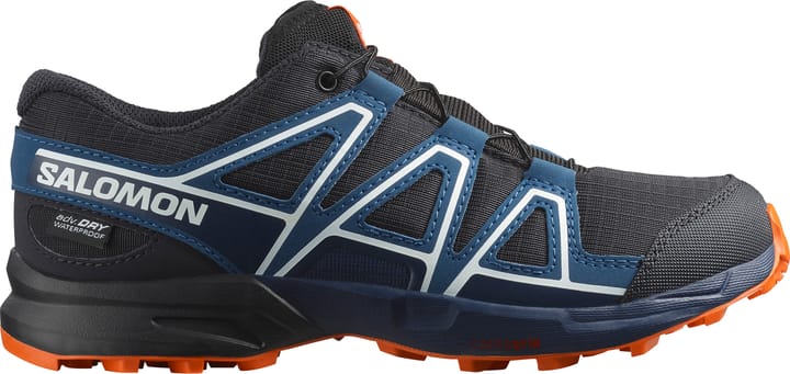 Salomon Junior Speedcross Waterproof Dark Navy/Dark Blue/Red Orange Salomon Salomon Junior Speedcross Waterproof Dark Navy/Dark Blue/Red Orange Salomon
