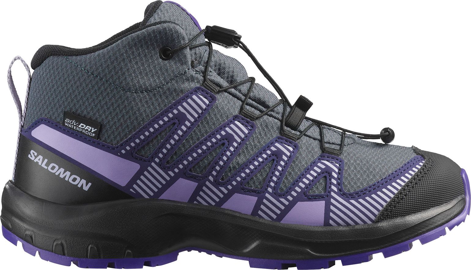 Salomon Xa Pro V8 Mid Waterproof Turbulence / Black / Liberty