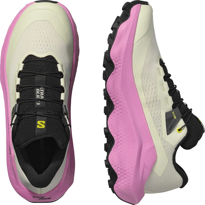 Salomon Women's Ultra Glide 3 Almond Milk/Cyclamen/Black Salomon