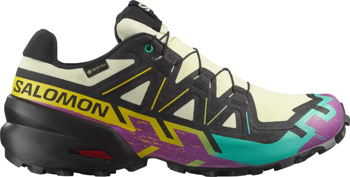 Salomon Men's Speedcross 6 GORE-TEX Transparent Yellow/Black/Waterfall Salomon