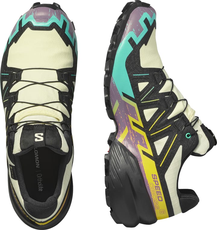 Salomon Men's Speedcross 6 GORE-TEX Transparent Yellow/Black/Waterfall Salomon