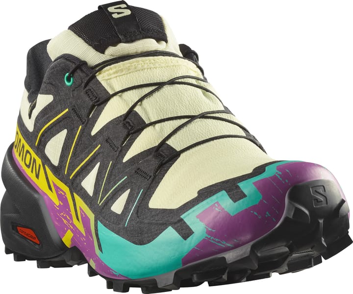 Salomon Men's Speedcross 6 GORE-TEX Transparent Yellow/Black/Waterfall Salomon