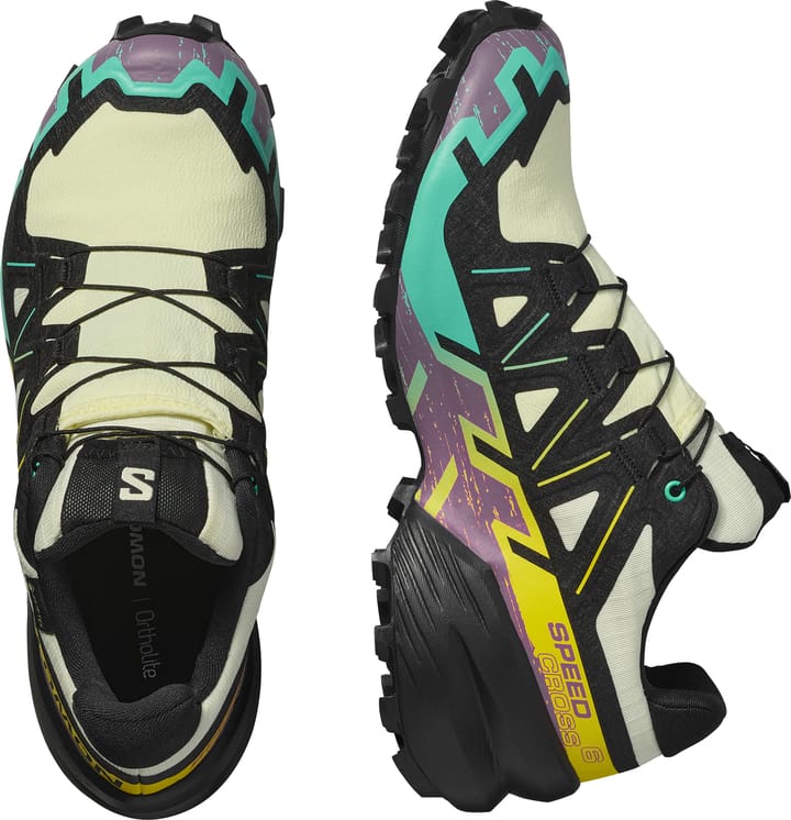 Salomon Women's Speedcross 6 GORE-TEX Transparent Yellow/Black/Waterfall Salomon