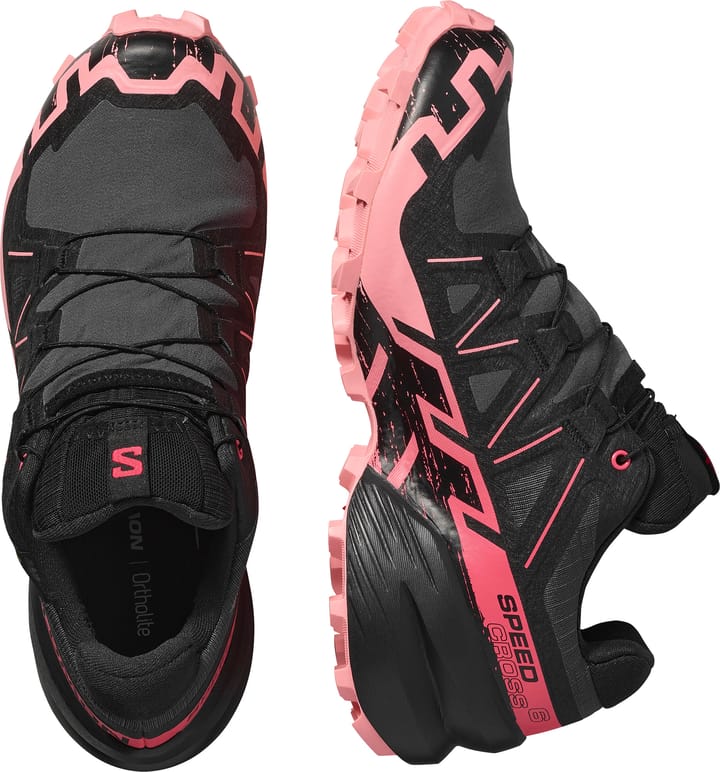 Salomon Women's Speedcross 6 GORE-TEX Nine Iron/Black/Flamingo Pink Salomon