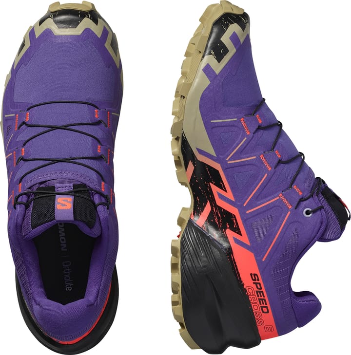 Salomon Women's Speedcross 6 Liberty/Black/Neon Flame Salomon Salomon Women's Speedcross 6 Liberty/Black/Neon Flame Salomon