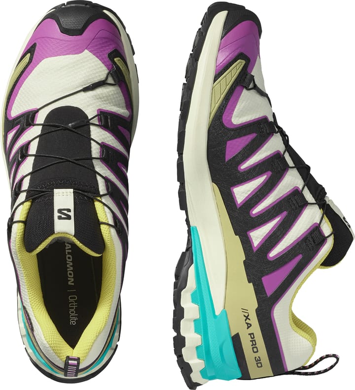Salomon Men's XA 3D Pro V9 GORE-TEX Transparent Yellow/Black/Waterfall Salomon