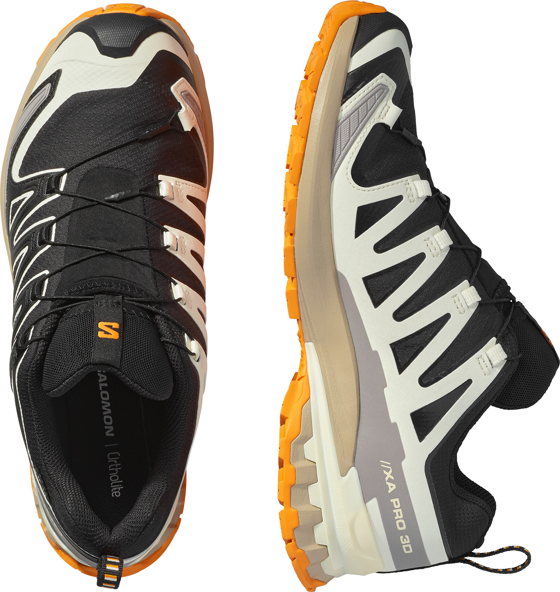 Salomon Men's XA 3D Pro V9 GORE-TEX Black/Vanilla Ice/Turmeric