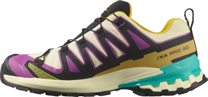 Salomon Women's XA Pro 3d V9 GORE-TEX Transparent Yellow/Black / Waterfall Salomon