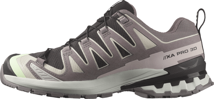 Salomon Women's XA Pro 3d V9 GORE-TEX Black/Patina Green/Gray Violet Salomon