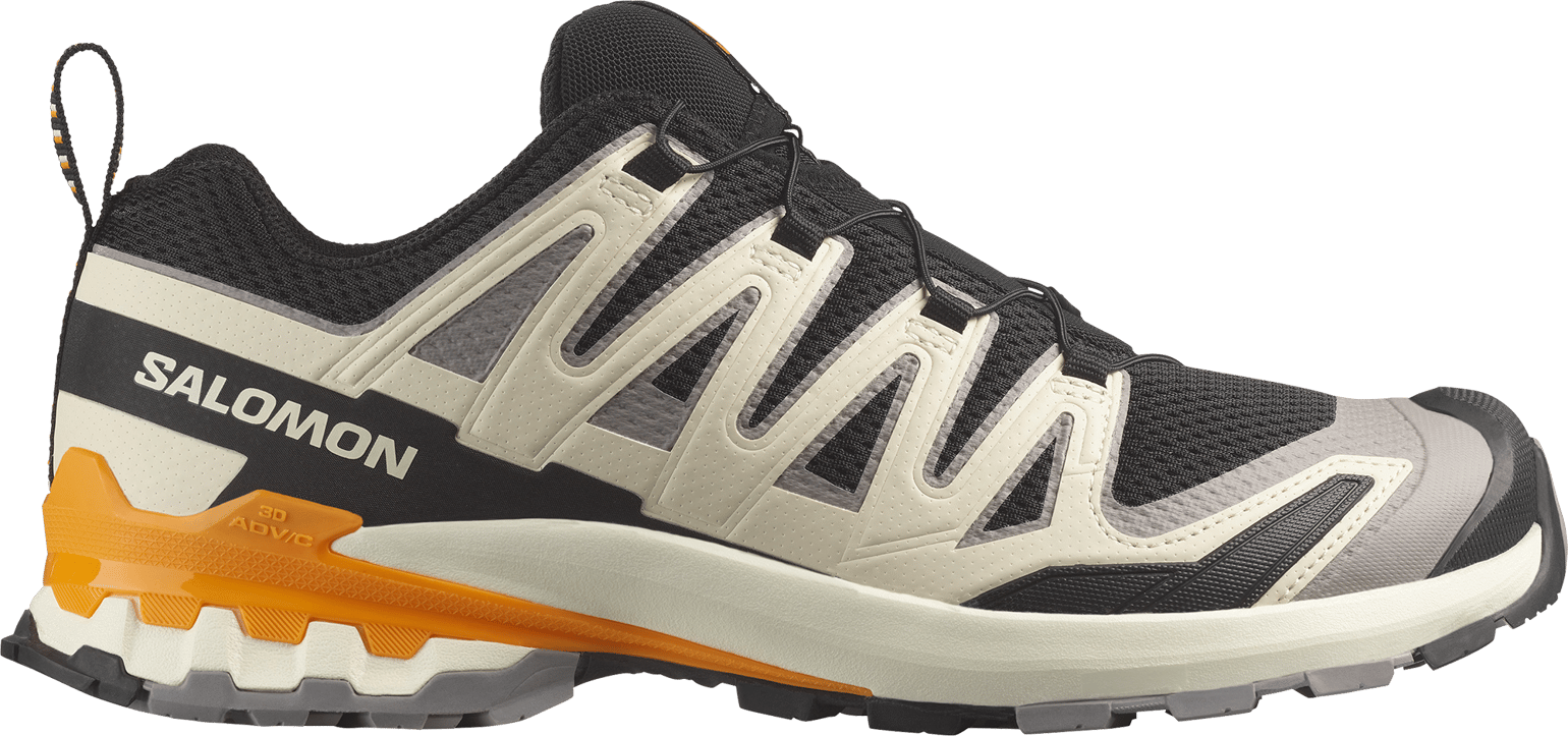 Salomon Men's XA Pro 3D V9 Black / Gull / Turmeric