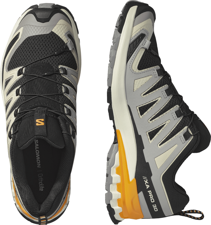 Salomon Men's XA Pro 3D V9 Black / Gull / Turmeric Salomon