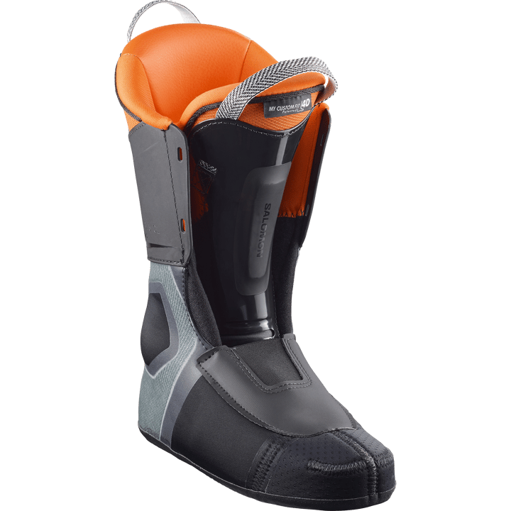 Salomon Men's S/Pro Supra BOA 110 Black/Beluga Met./Orange Tiger Salomon