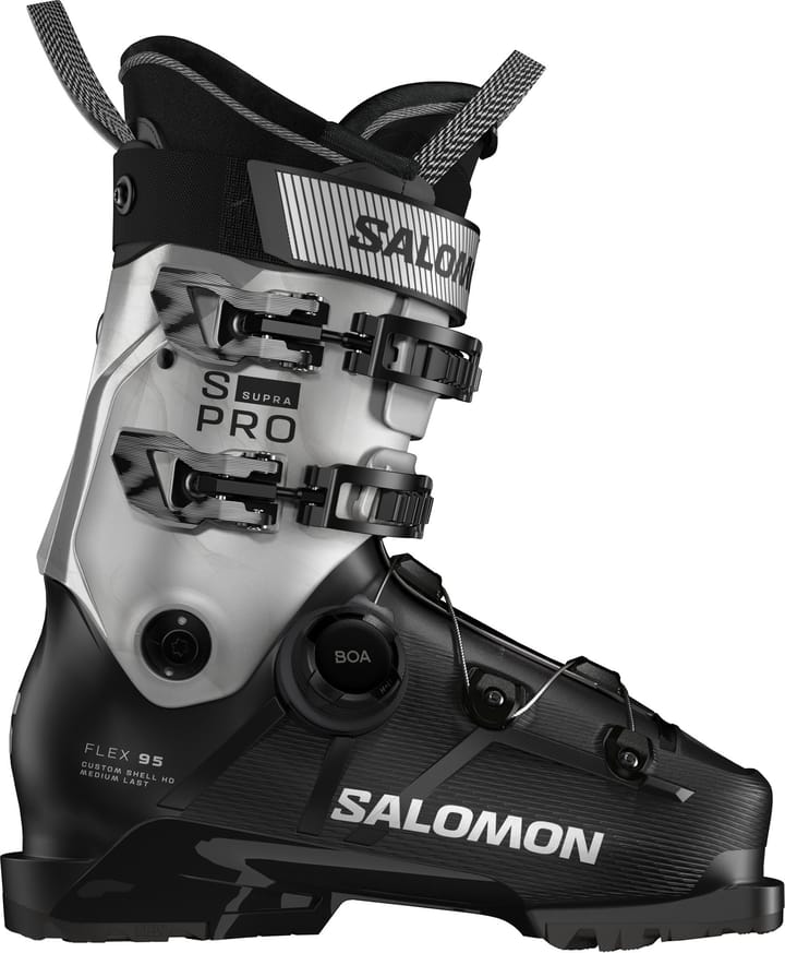 Salomon Women's S/Pro Supra Boa 95 Black/Silver Met./Silver Met. Salomon