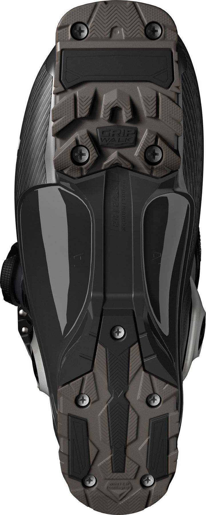 Salomon Women's S/Pro Supra Boa 95 Black/Silver Met./Silver Met. Salomon