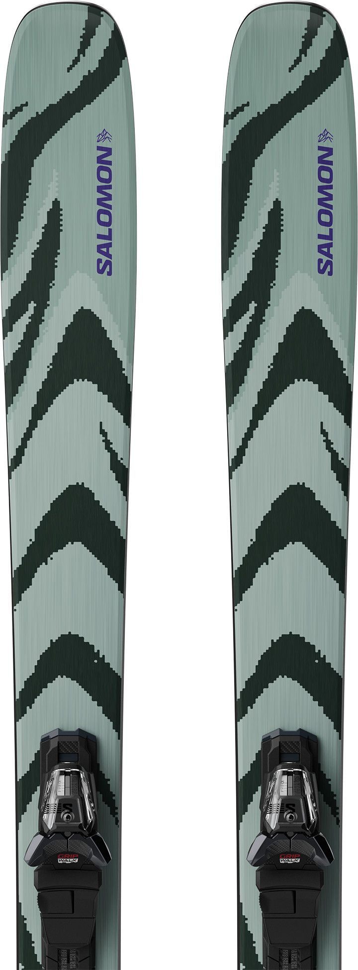 Salomon Unisex E Qst 92 + M11 GripWalk L100 Iceberg Green/Dark Grey/Ultra Violet Salomon