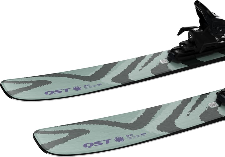 Salomon Unisex E Qst 92 + M11 GripWalk L100 Iceberg Green/Dark Grey/Ultra Violet Salomon