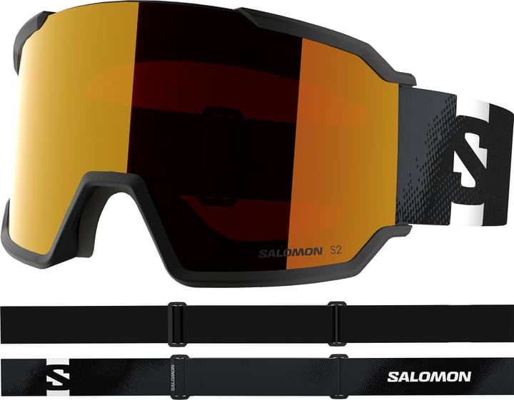 Salomon S/View 3 ML Black/gold Salomon Salomon S/View 3 ML Black/gold Salomon