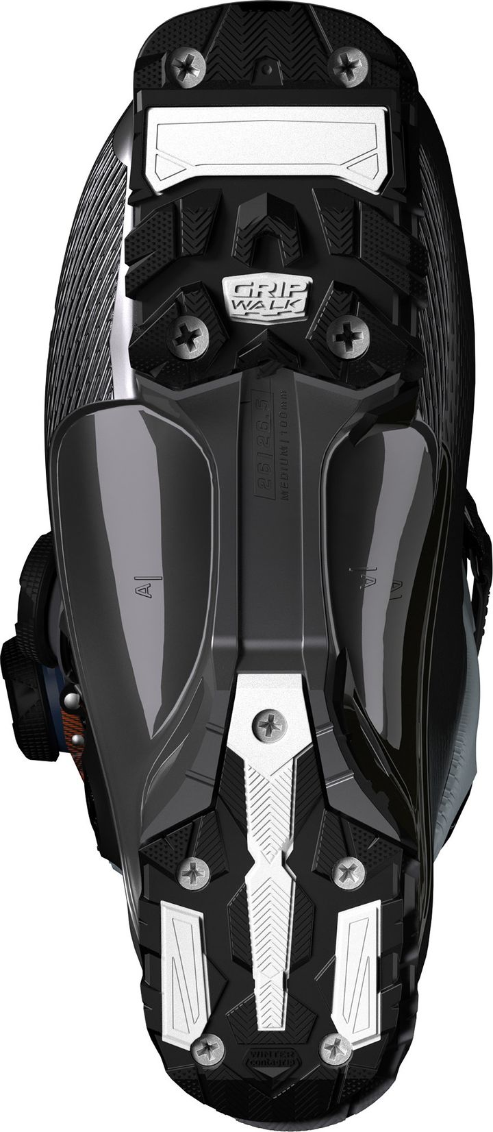 Salomon Men's S/Pro Supra Dual BOA 120 GripWalk Beluga Met./Black/Estate Blue Salomon