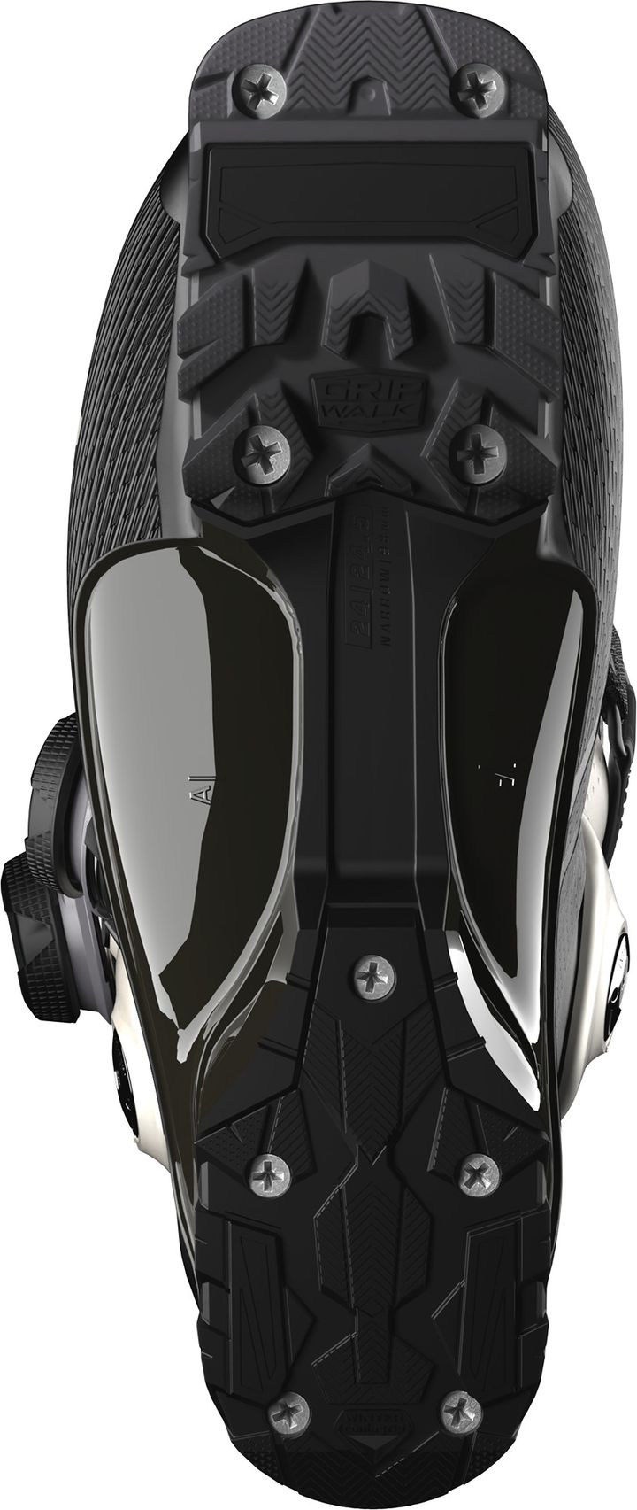 Salomon Women's S/Pro Supra Dual BOA 105 Black/Light Bronze Met./Black Salomon